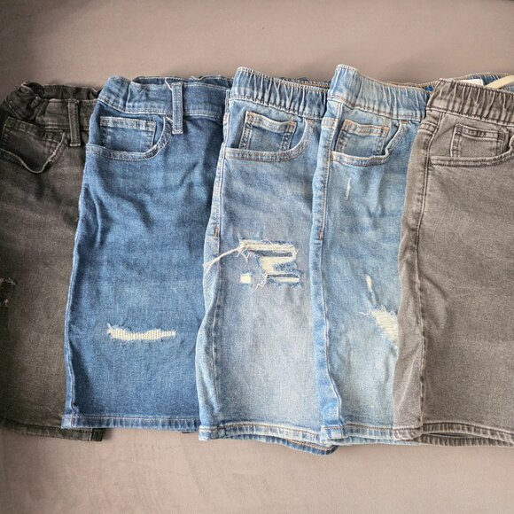 Old Navy Boys Jean Shorts Bundle – Size XL (14–16) – 5 Pairs - Picture 11 of 11